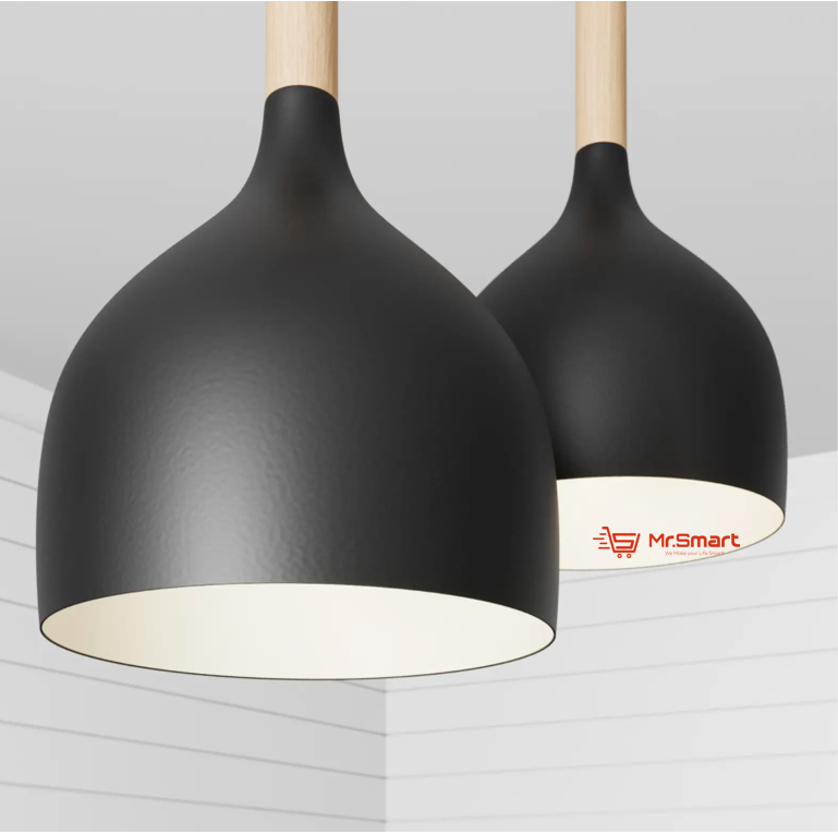 Bowl Style Pendant Light - Row Of 3 -Black - Mr.Smart SA's Best Online Shopping Store