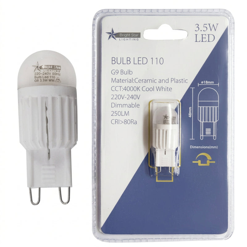 Brightstar-3W G9 LED BULB 110-Mr Smart Lighting Company