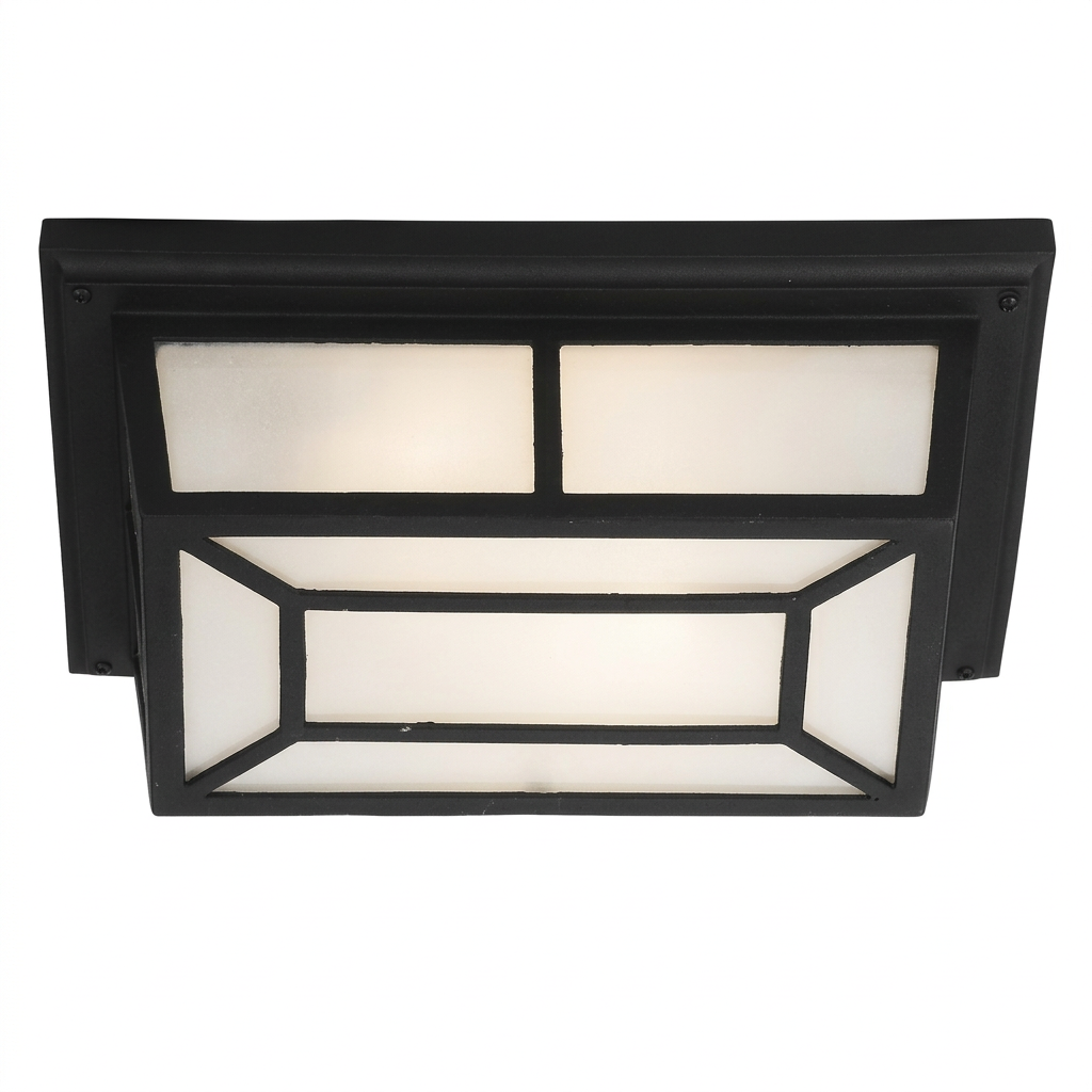 Brightstar-BH2080 Ceiling Light-IP44-BLACK