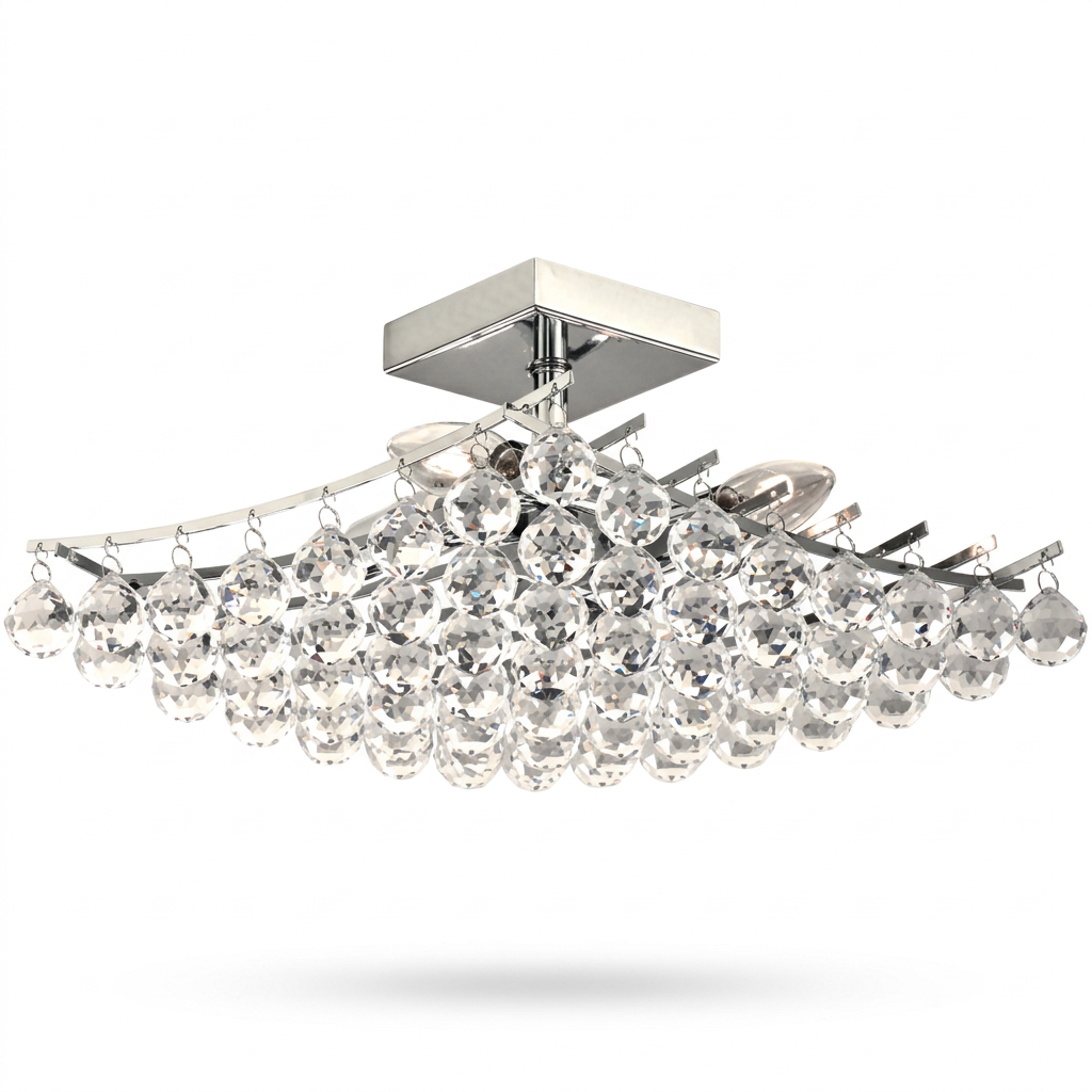 Brightstar-CF052 CHROME Ceiling Light.