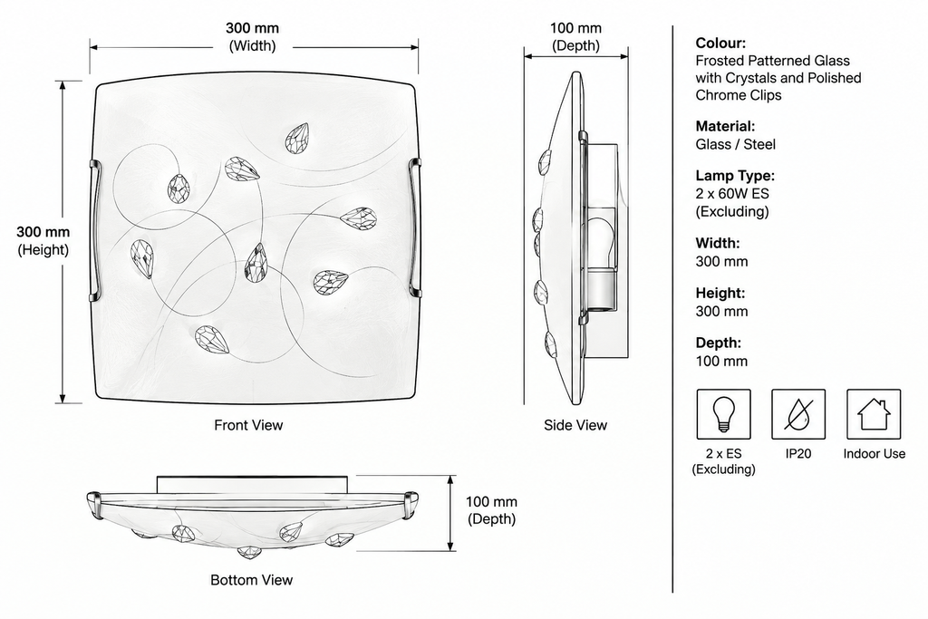 Brightstar-CF362 Ceiling Light.