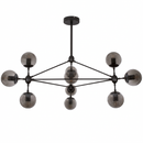 Brightstar-CH100/10 BLACK Chandelier-Mr Smart Lighting Company