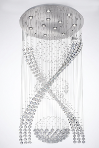 Brightstar-CH234/11 CRYSTAL Chandelier Light-Mr Smart Lighting Company