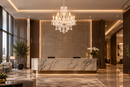 Brightstar-CH3054/6 CRYSTAL Chandelier Light-Hotel reception-Mr Smart Lighting Company