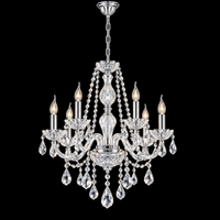 Brightstar-CH3054/6 CRYSTAL Chandelier Light-Mr Smart Lighting Company.