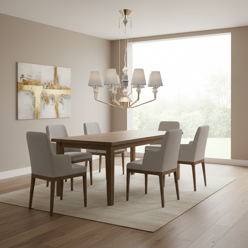 Brightstar-CH705 CERAMIC Chandelier-Mr Smart Lighting Company.