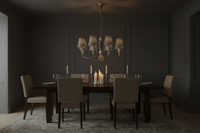 Brightstar-CH705 CERAMIC Chandelier-Dining room-Mr Smart Lighting Company.