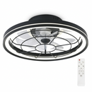 Brightstar-FCF020 BLACK 3CCT Ceiling light/fan-Mr Smart Lighting Company