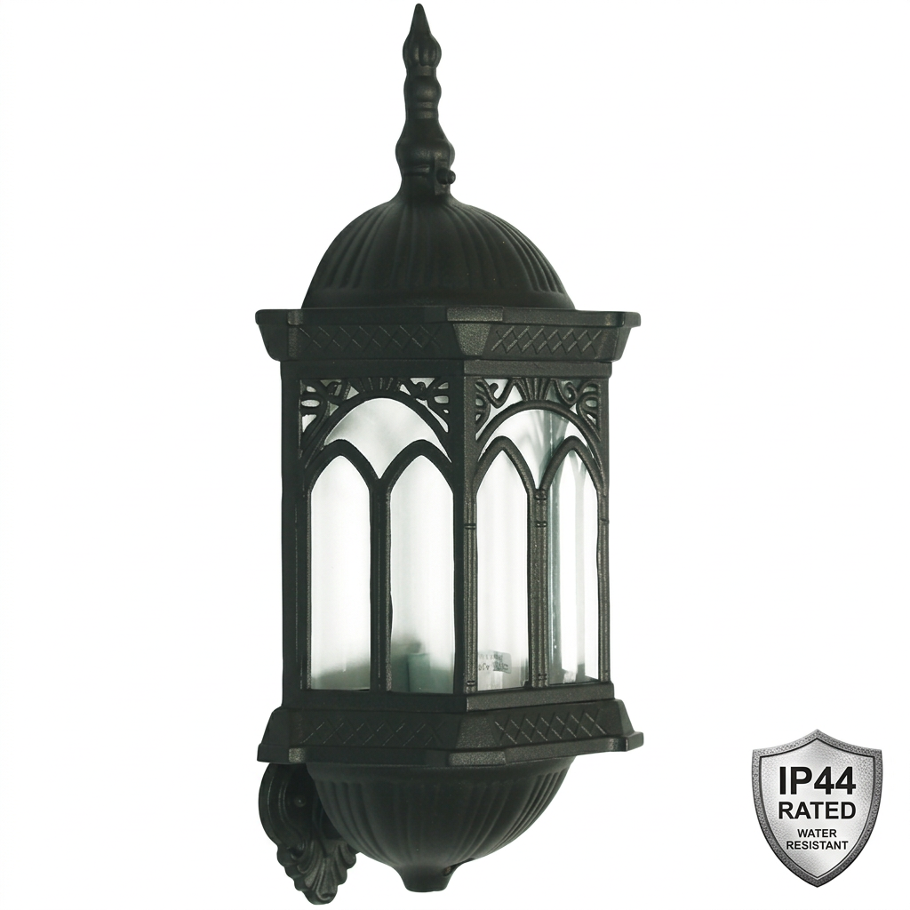 Brightstar-L4998 BLACK Wall Lamp IP44.