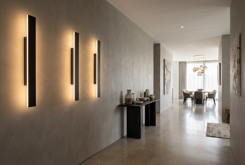 Brightstar-L549 BLACK Wall Light 3CCT-Passage/Hallway-Mr Smart Lighting Company.