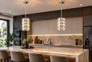 Brightstar-PEN908 CHROME Pendent Light-Modern Kitchen-Mr Smart Lighting Company