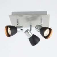 Brightstar-S056/3 BLACK Tracklight-Mr Smart Lighting Company.