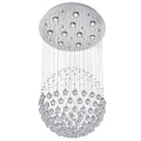 Brightstar CH235/10 CRYSTAL Stainless Steel with Crystal Mr Smart Lighting Company.