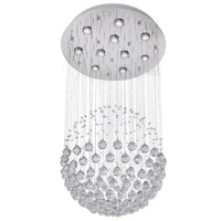 Brightstar CH235/10 CRYSTAL Stainless Steel with Crystal Mr Smart Lighting Company.