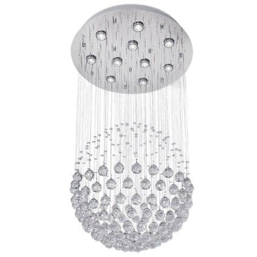 Brightstar CH235/10 CRYSTAL Stainless Steel with Crystal Mr Smart Lighting Company.