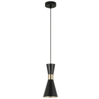 Brightstar PEN940 BLACK Metal Pendant Black-Mr Smart Lighting Company.