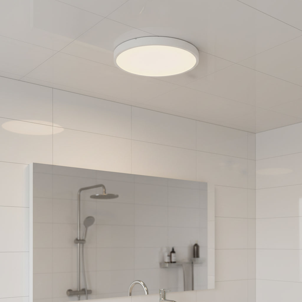 Eurolux  Classic Shimmer Ceiling Light White LED-C750