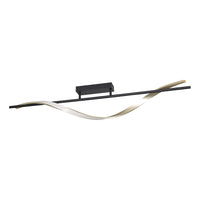 Eurolux Conaprato C/Light Black/Brushed Brass LED-C758