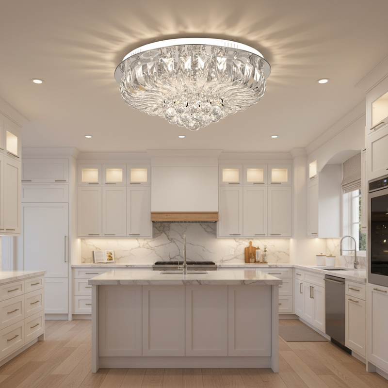CEILING LIGHT-CF010/12 CHROME