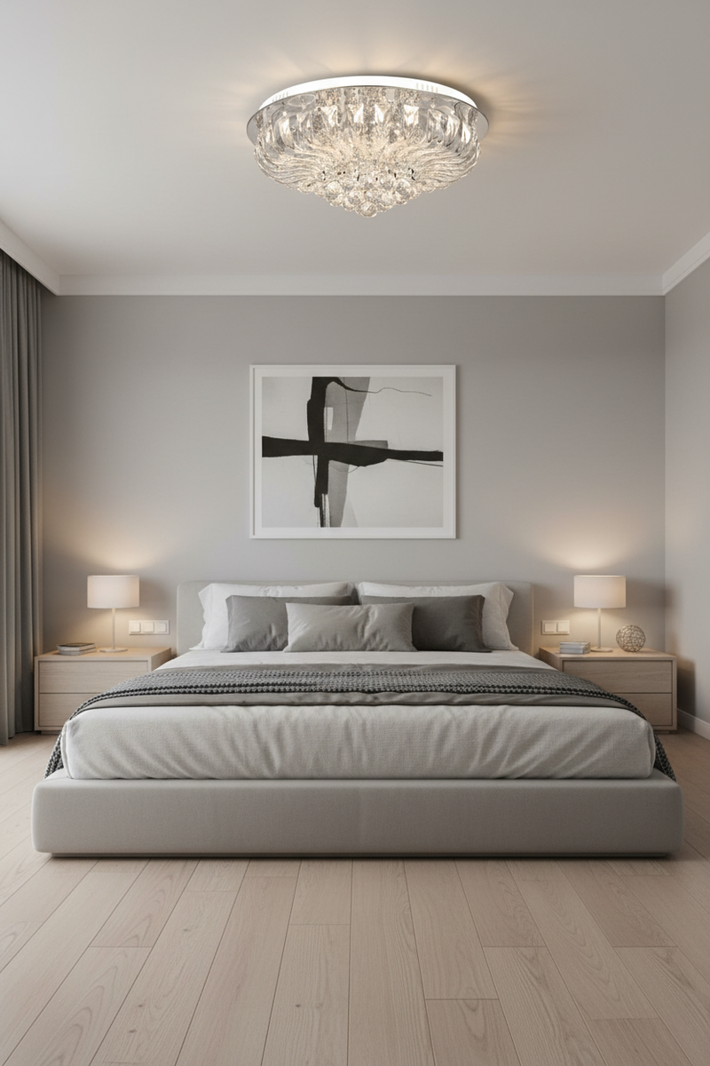 CEILING LIGHT-CF010/12 CHROME
