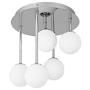 CEILING LIGHT-CF015/5 CHROME