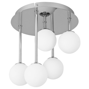 CEILING LIGHT-CF015/5 CHROME