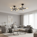 CEILING LIGHT-CF057/8 SATIN CHROME