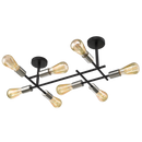 CEILING LIGHT-CF057/8 SATIN CHROME