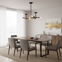 CEILING LIGHT-CF057/8 SATIN CHROME