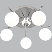 CEILING LIGHT-CF096/5 CHROME