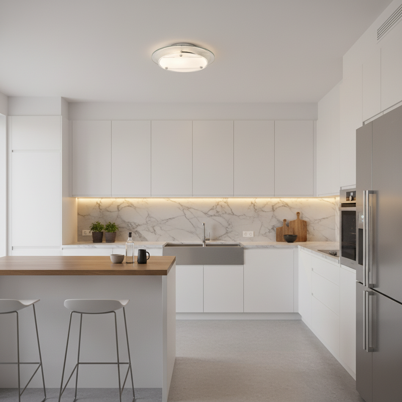 CEILING LIGHT-CF1362 CHROME