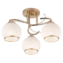 CEILING LIGHT-CF195/3 GOLD
