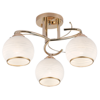 CEILING LIGHT-CF195/3 GOLD