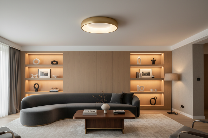 CEILING LIGHT-CF276 GOLD