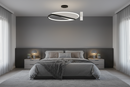 CEILING FITTING-CF278 BK/WH