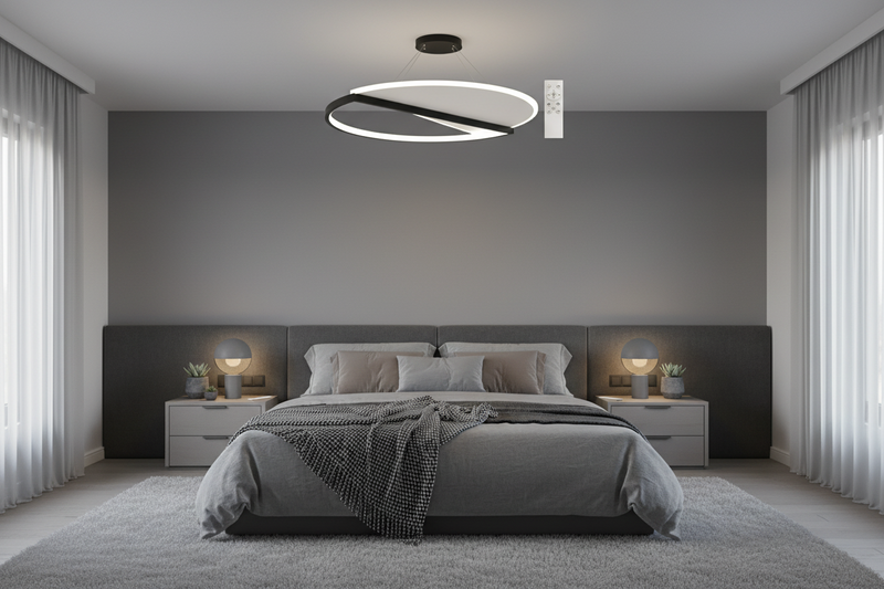 CEILING FITTING-CF278 BK/WH