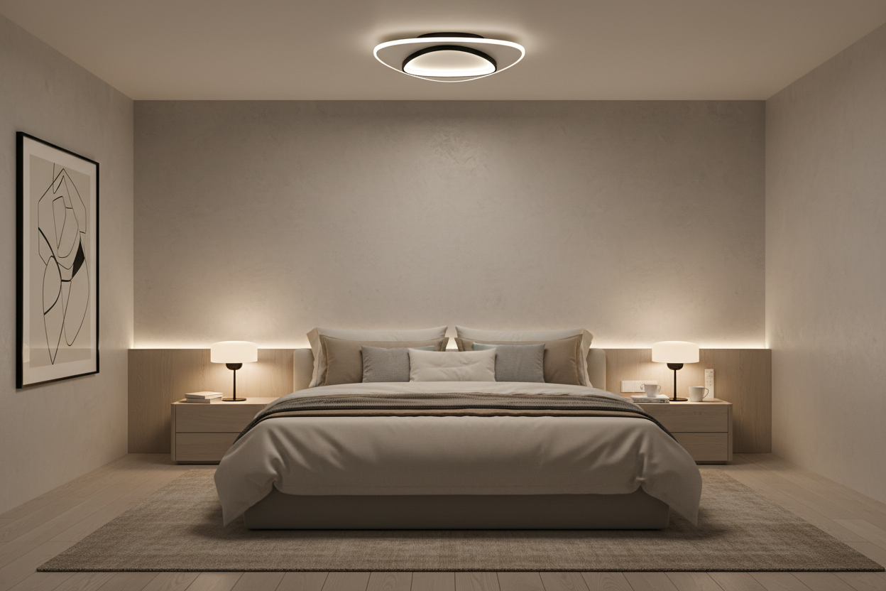 CEILING LIGHT-CF279 BK/WH