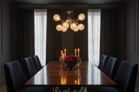 CEILING LIGHT-CF314/9 CRYSTAL