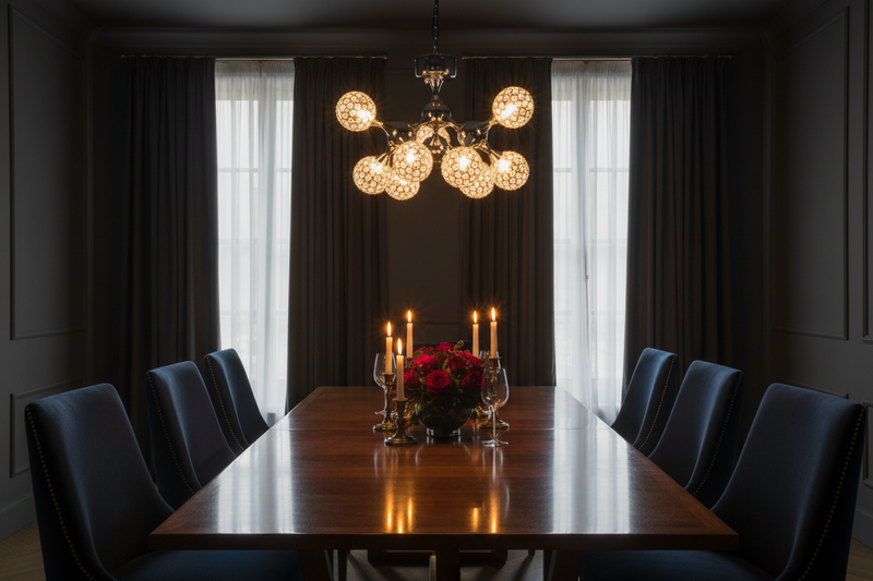 CEILING LIGHT-CF314/9 CRYSTAL