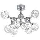 CEILING LIGHT-CF314/9 CRYSTAL
