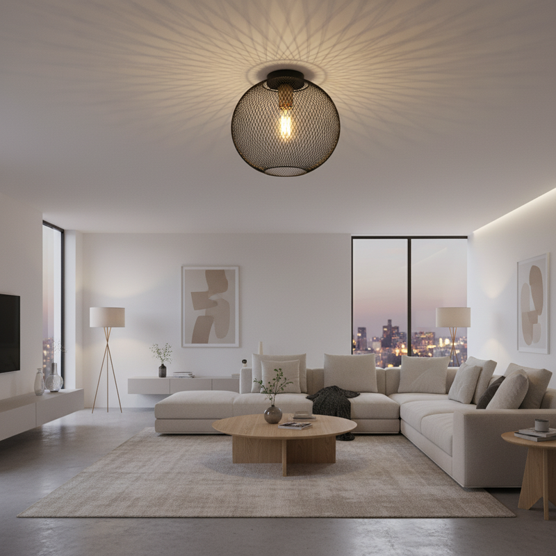 CEILING LIGHT-CF339 BK