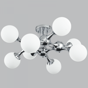 CEILING LIGHT-CF381/8 CHROME