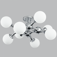 CEILING LIGHT-CF381/8 CHROME