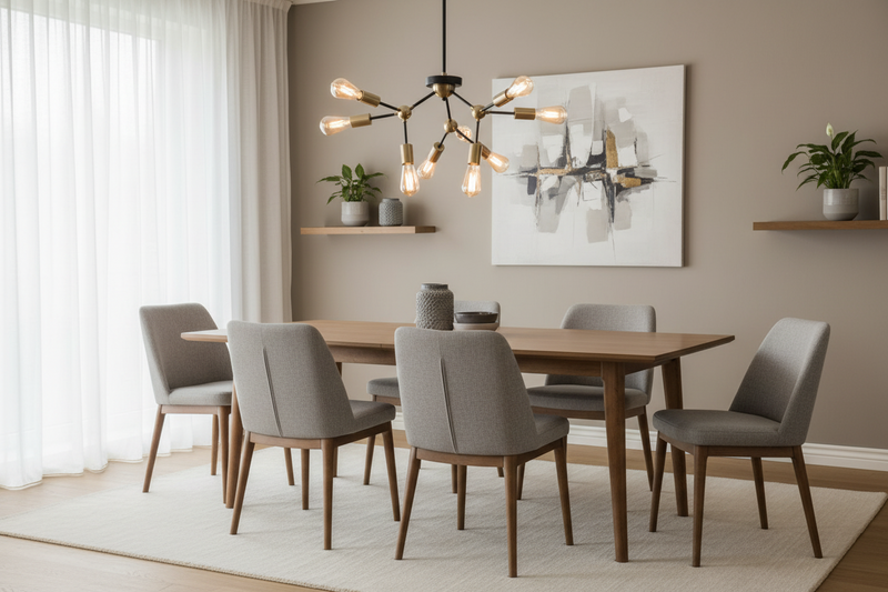 CEILING LIGHT-CF434/9 BRASS