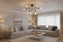 CEILING LIGHT-CF434/9 BRASS