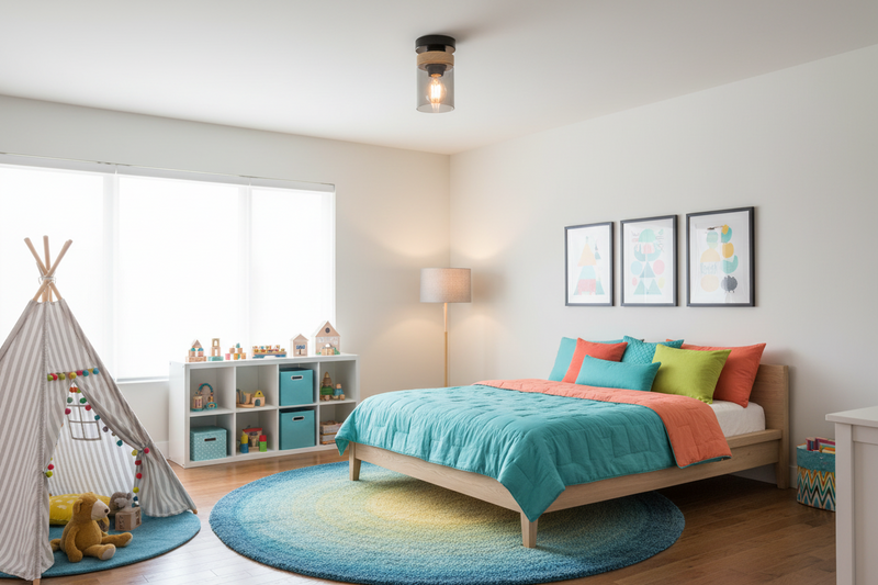 CEILING LIGHT-CF436 WOOD