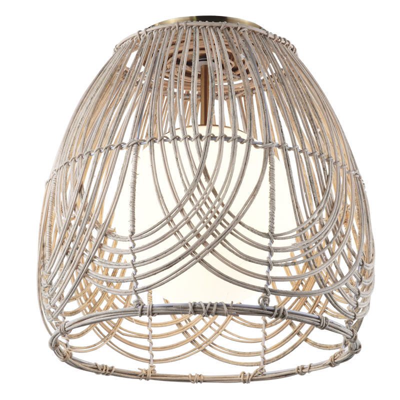 CEILING LIGHT-CF444 RATTAN