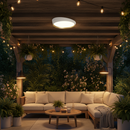 CEILING LIGHT-CF445 WHITE/COPPER