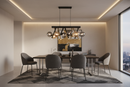 CEILING LIGHT-CF485 BK/GD
