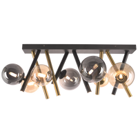 CEILING LIGHT-CF485 BK/GD